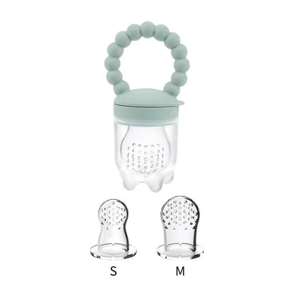 Baby Silicone Fruit Feeder – Food-Grade Mesh Pacifier for Teething