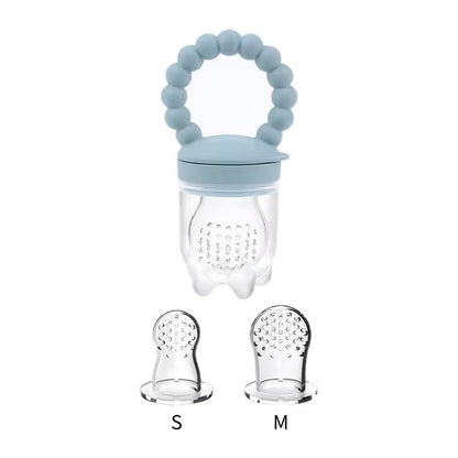 Baby Silicone Fruit Feeder – Food-Grade Mesh Pacifier for Teething