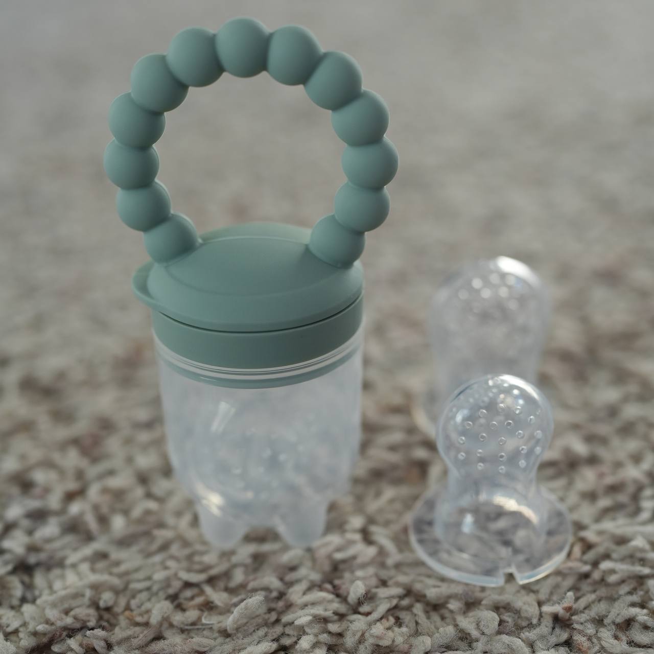 Baby Silicone Fruit Feeder – Food-Grade Mesh Pacifier for Teething